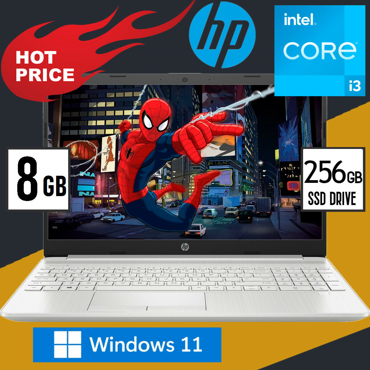 HP ENVY x360 15.6 Full-HD TouchScreen Laptop Intel Core i5 4.20GHz 8GB 512GB SSD