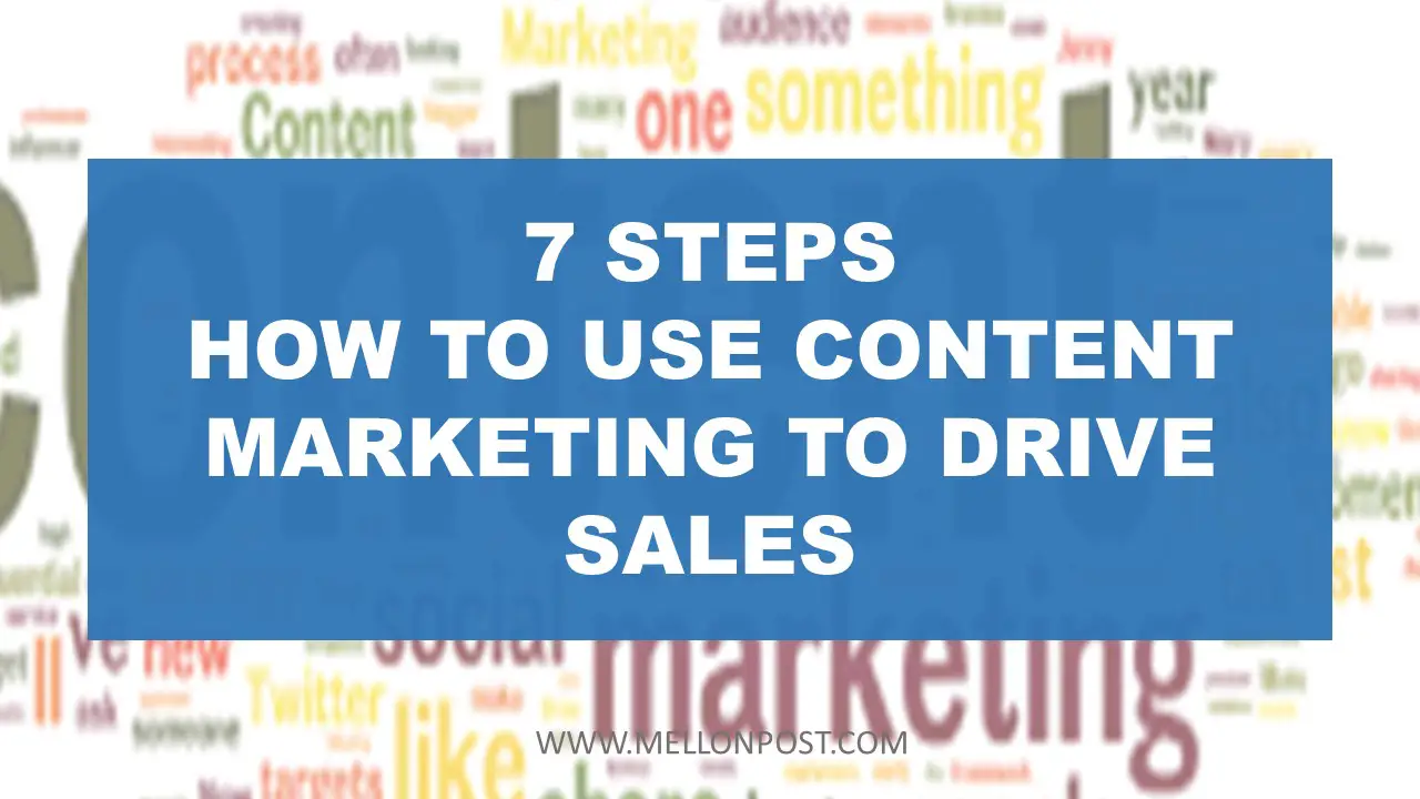 9 Steps How to Use Content Marketing to Drive Sales