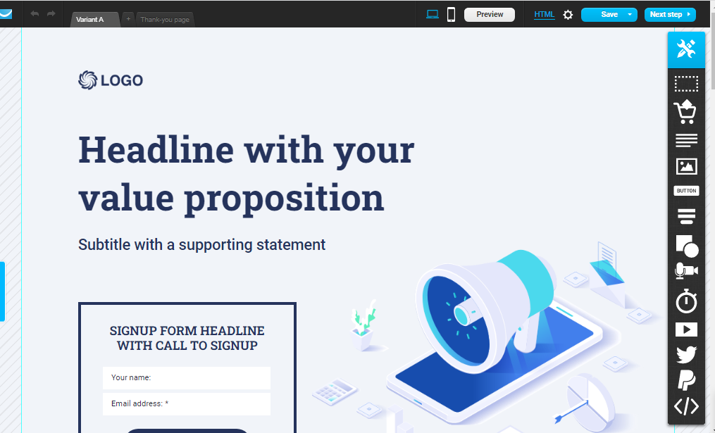 Getresponse Landing Page Temp5