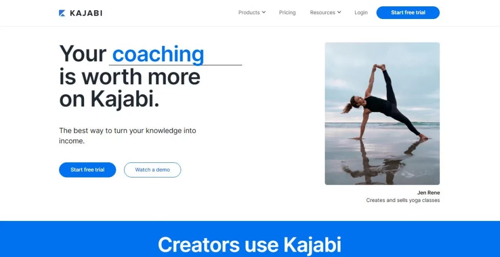 Kajabi Website