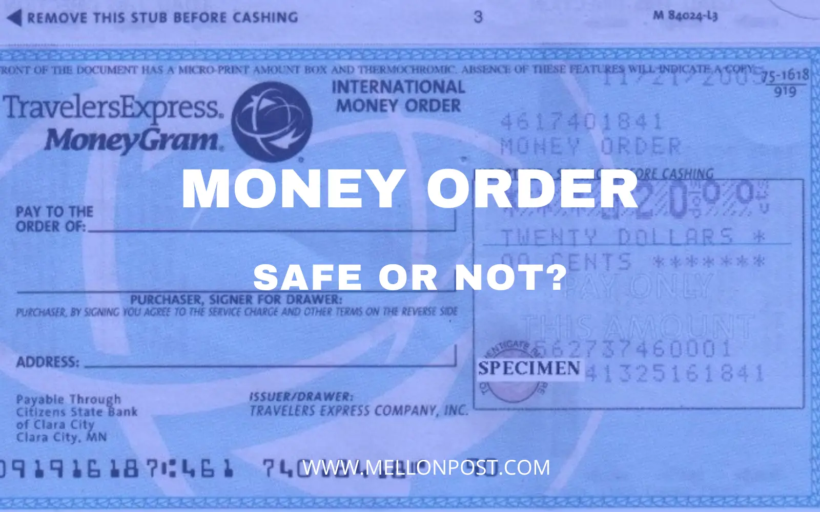 How Do Money Orders Work And Are Money Orders Safe?