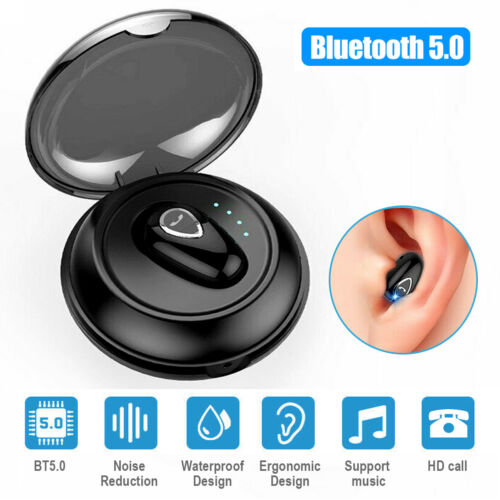 Mini Bluetooth 5.0 Wireless Headset TWS Earphones Stereo Headphones Earbuds