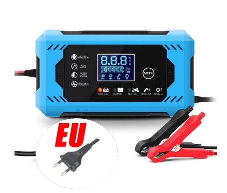 Car Battery Charger 12V 6A Intelligent Fast Charging Pulse Repair