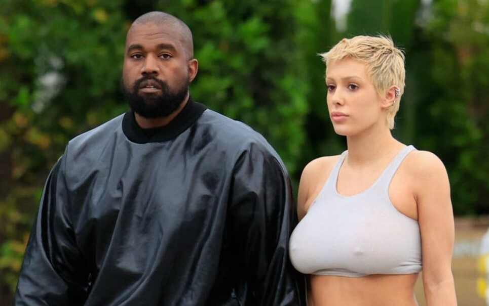 Kanye West and Bianca Censori