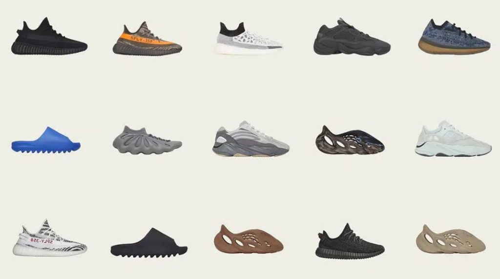 Adidas Yeezy's collections