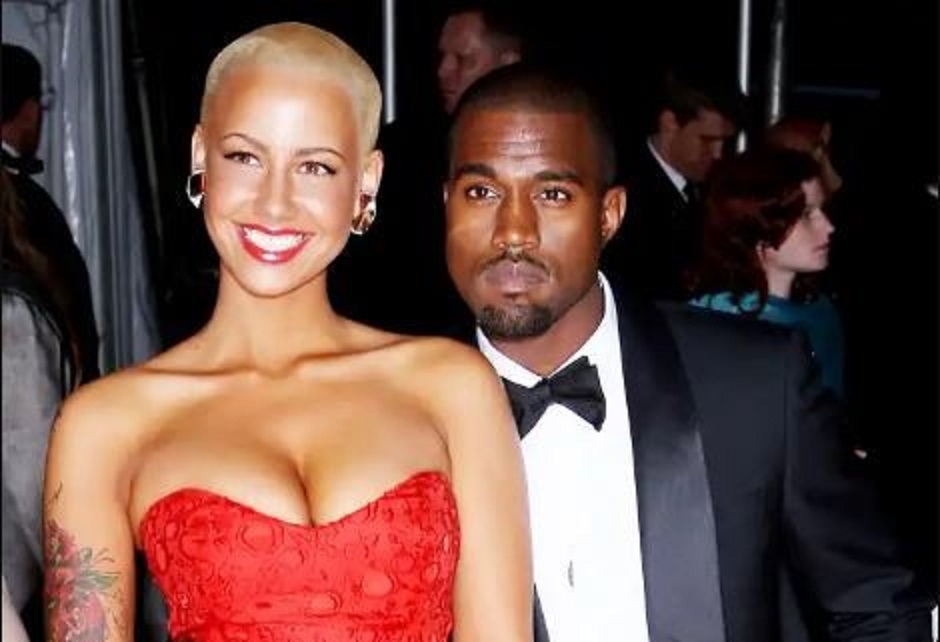 Kanye West and Amber Rose