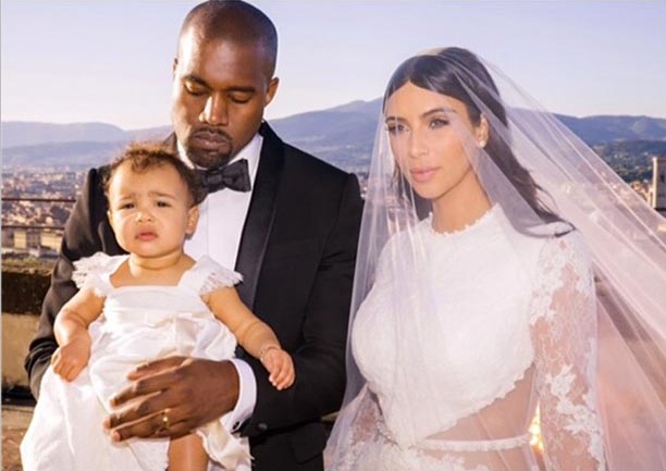 Kanye West and Kim Kardashian Wedding