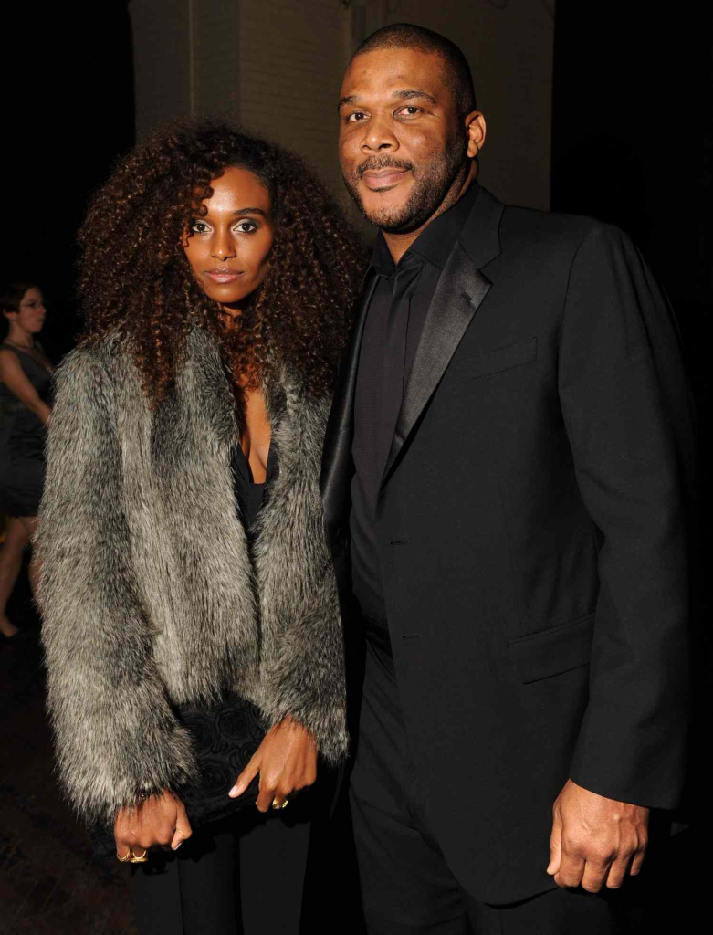 Tyler Perry and Gelila Bekele