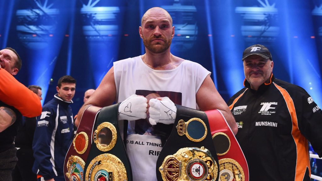 Tyson Fury fight with Wladimir Klitschko