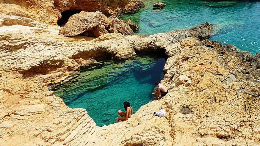 Devil's Eye in Koufonisi Island