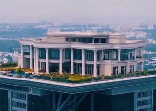 Story of the $20m mansion built on top of Kingfisher Towers