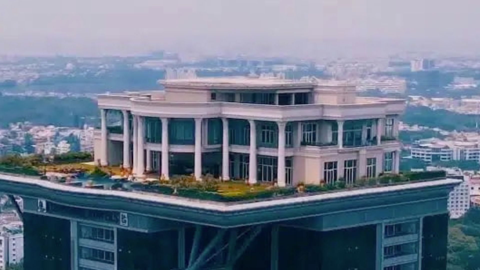 Story of the $20m mansion built on top of Kingfisher Towers