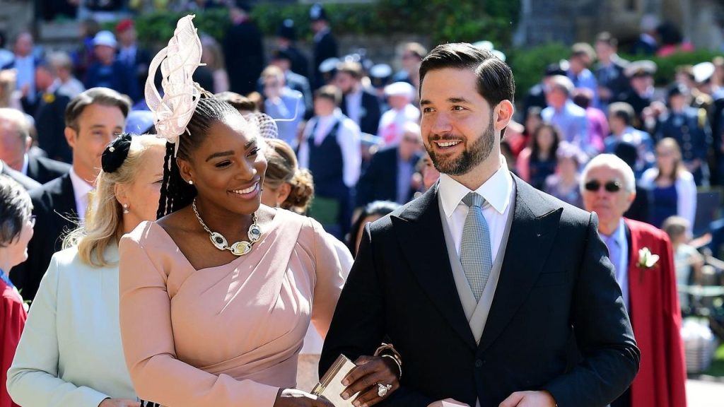 Alexis Ohanian and Serena Williams