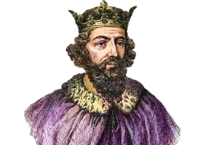 Who was the first king of England ?