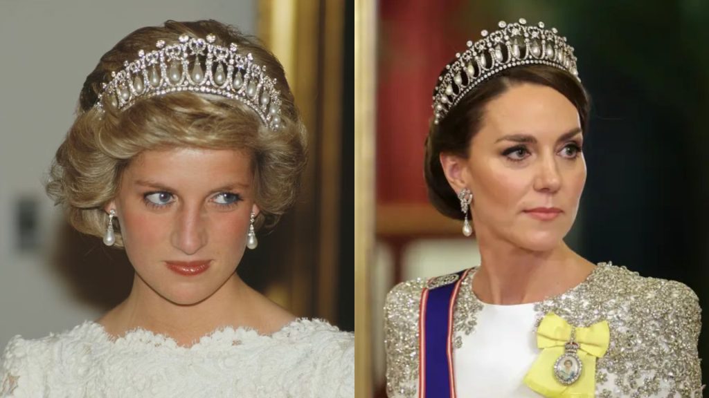 Princess Diana and Kate Middleton