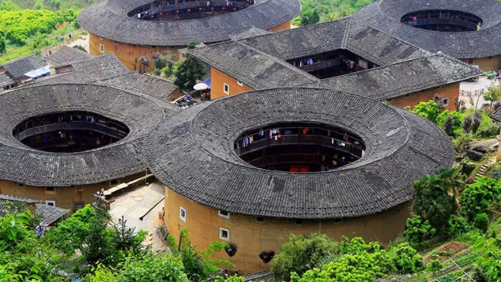 Tulou Structures homes in china