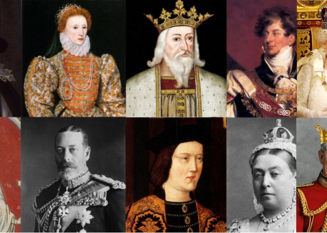 Full List Of All The Kings And Queens Of England Since Inception