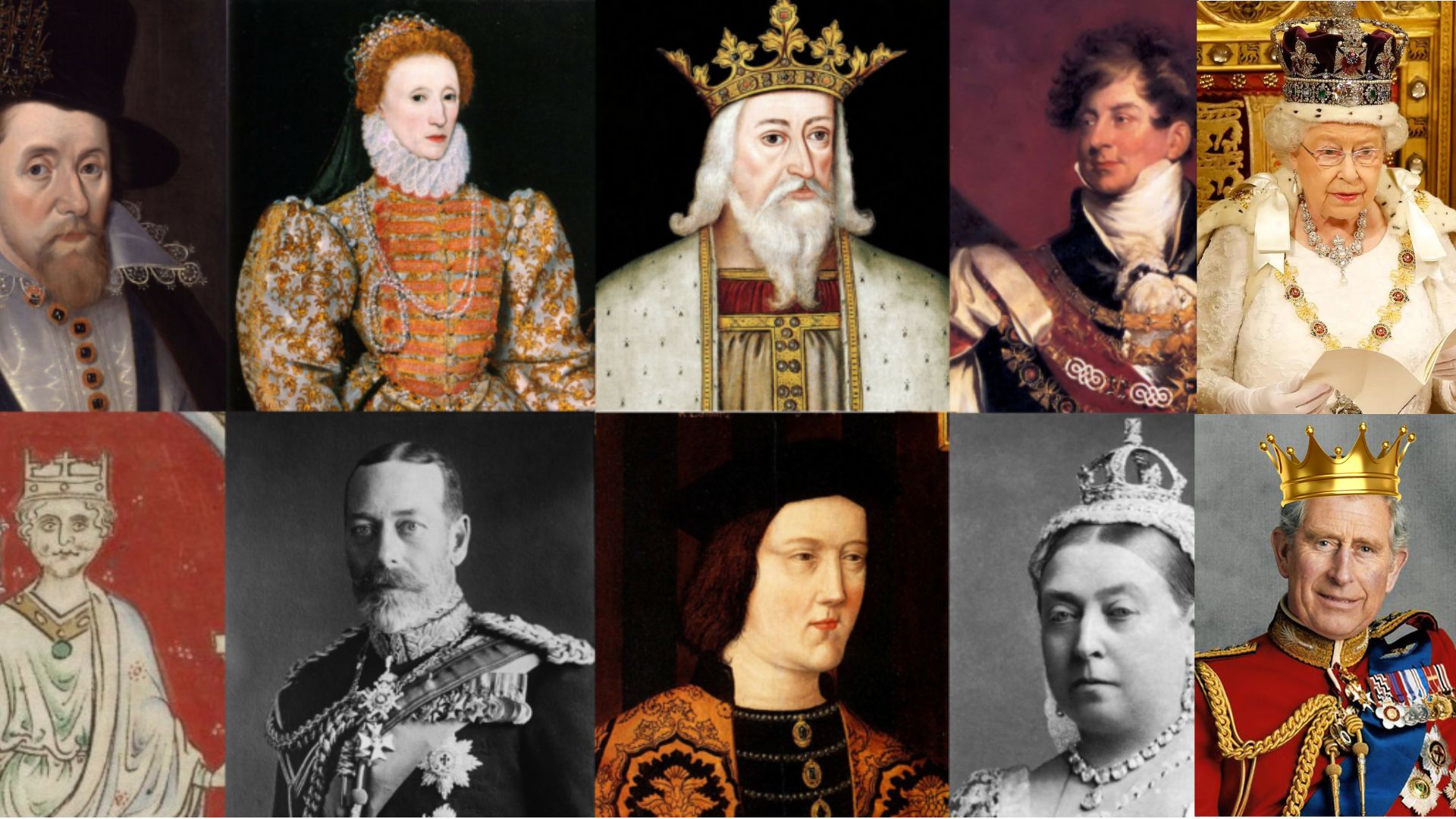 Full List Of All The Kings And Queens Of England Since Inception