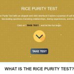 Rice Purity Test