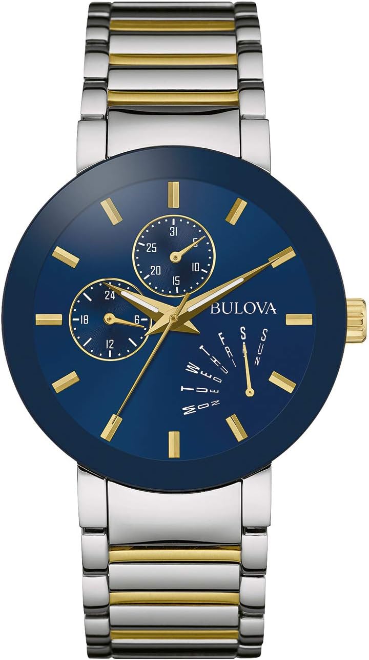 Bulova Men’s Multi-Function Modern Stainless Steel Watch