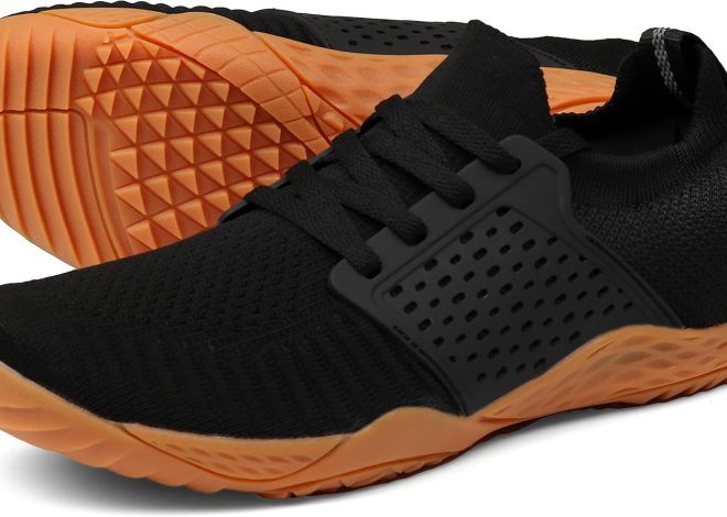 WHITIN Men’s Barefoot Running Shoes | Minimalist Cross-Trainer | Zero Drop Sole