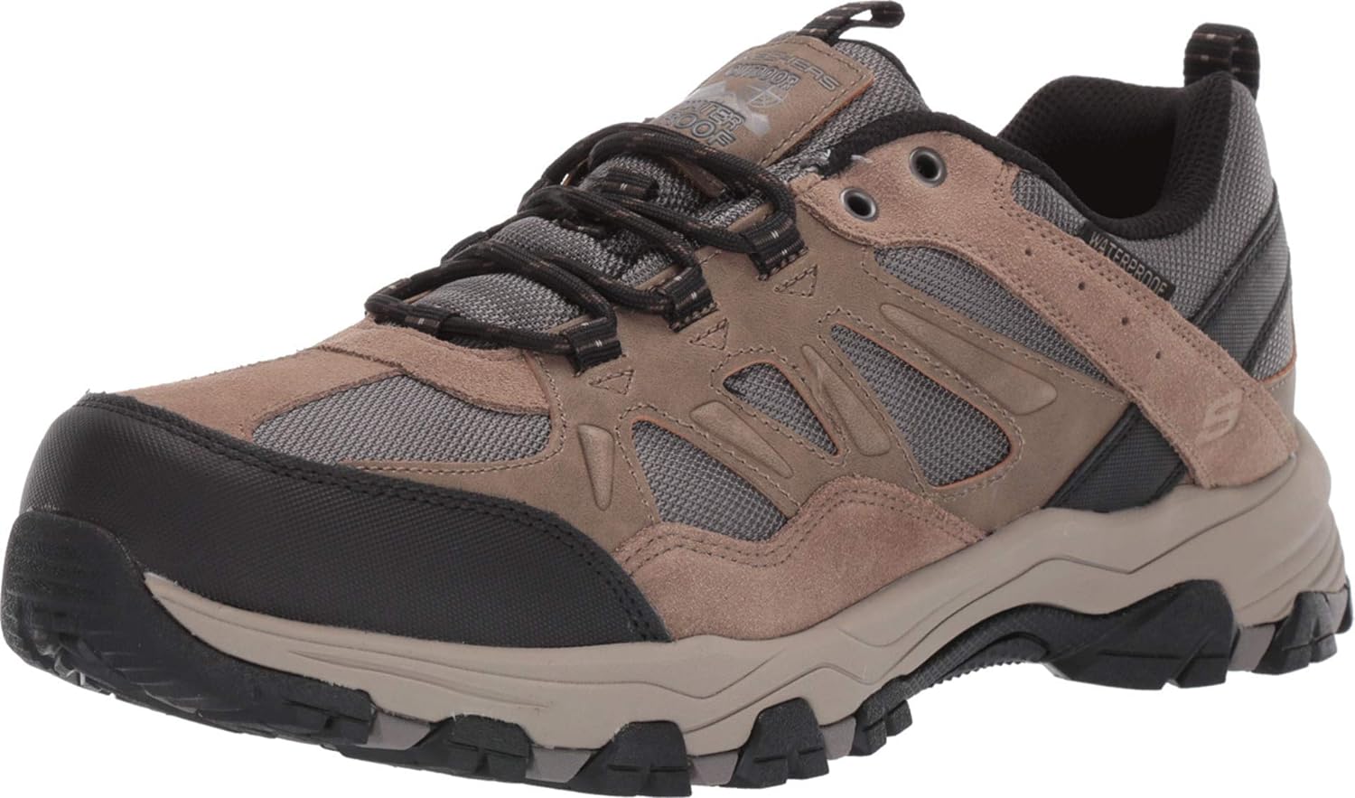 Skechers Men’s Outline-SOLEGO Trail Oxford Hiking Shoe