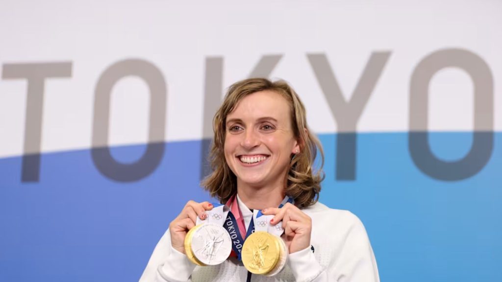 Katie Ledecky olympic medals