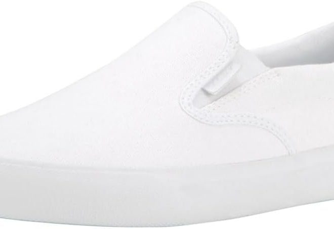 Lugz men’s Clipper Classic Slip-on Canvas Sneaker