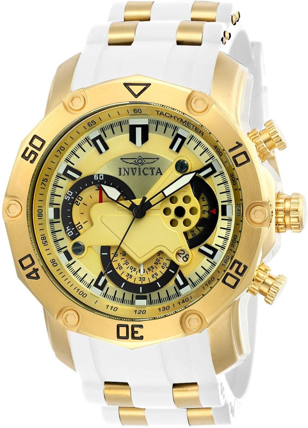 Invicta Men’s 23424 Pro Diver Analog Display Quart…