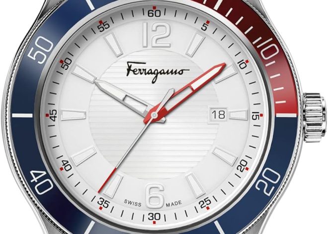 Ferragamo Mens Swiss Made Watch 1898 Collection