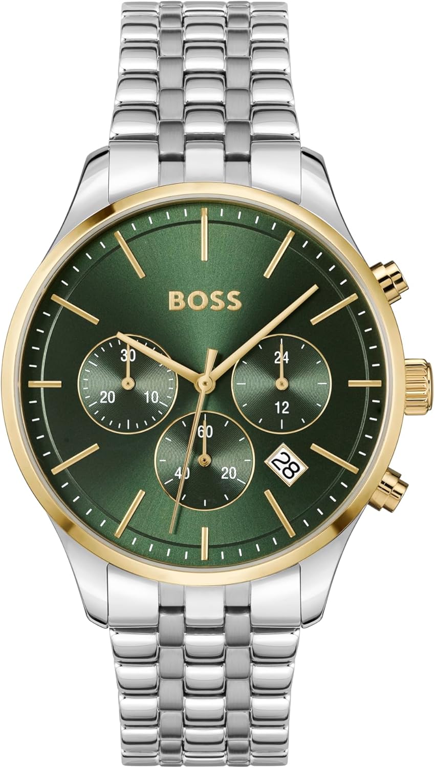 BOSS Men’s Premium Fashion Quartz Chronograph Watc…