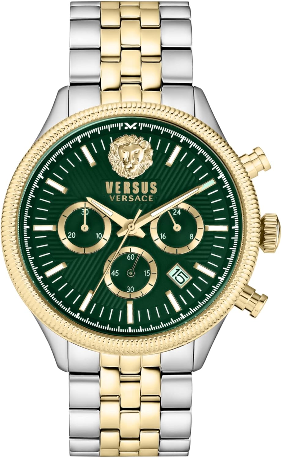 Versus Versace Colonne Chrono Collection Luxury Mens Watch Timepiece