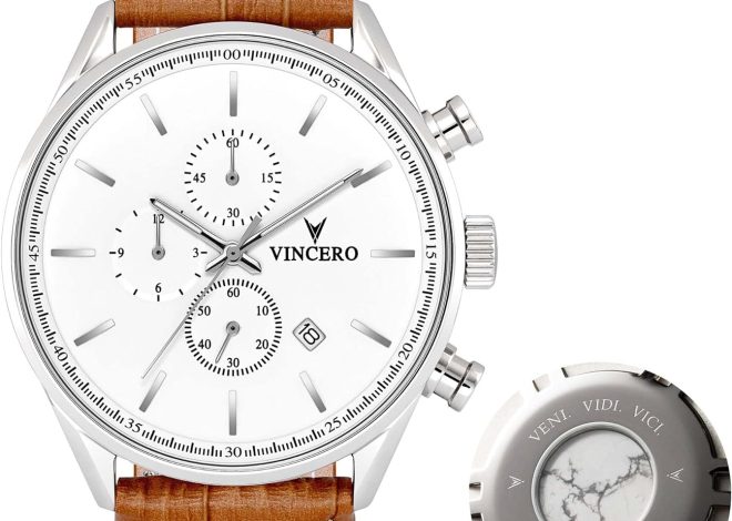 Vincero Luxury Men’s Chrono S Wrist Watch – Japanese Quartz Movement