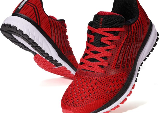 Joomra Whitin Men’s Supportive Running Shoes…