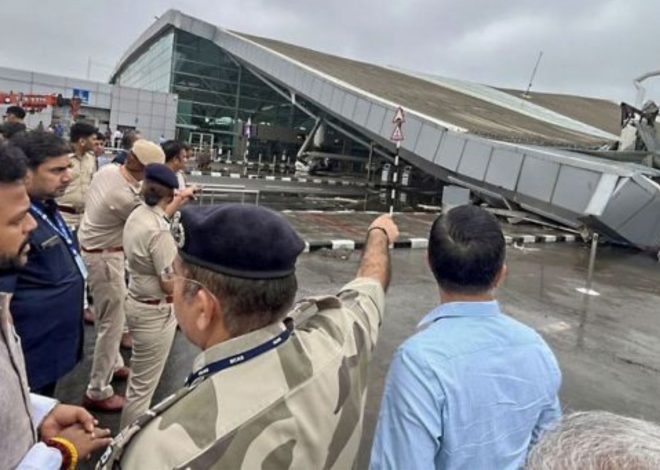 One Dead as Roof of Indira Gandhi Int’l Airport collapsed