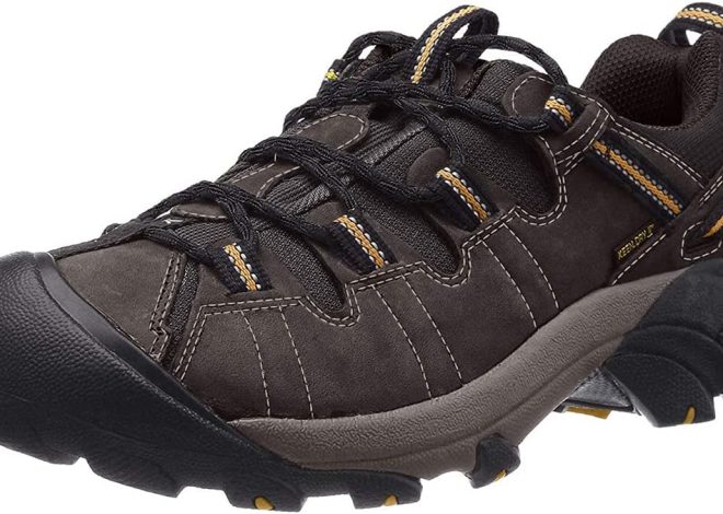 KEEN Men’s Targhee 2 Low Height Waterproof Hiking…