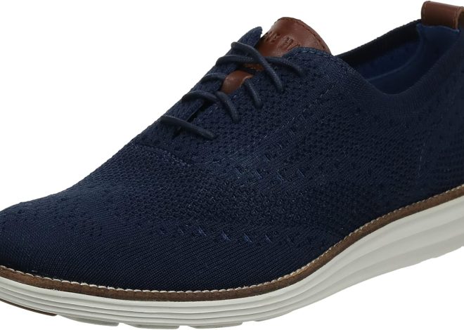 Cole Haan mens Original Grand Knit Wingtip Ii…