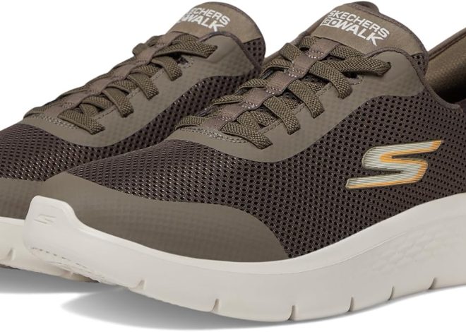 Skechers Men’s Free Slip-ins Go Walk Flex-Hands Up…