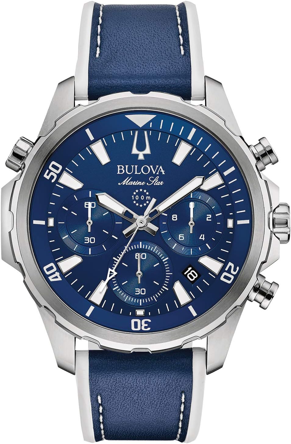 Bulova Men’s Marine Star Series B Stainless Steel …