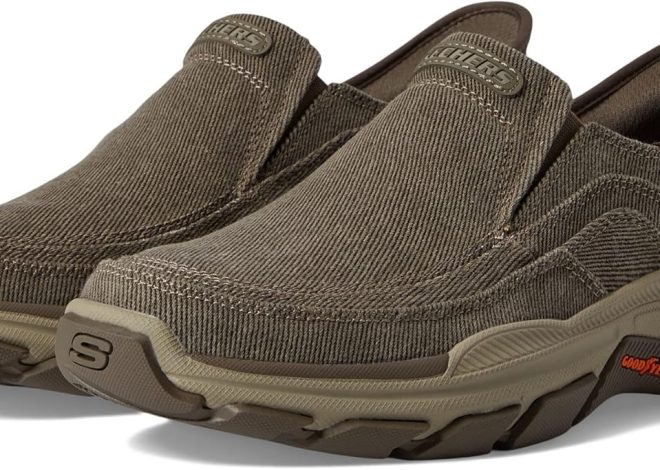 Skechers Mens Respected Holmgren Slip in