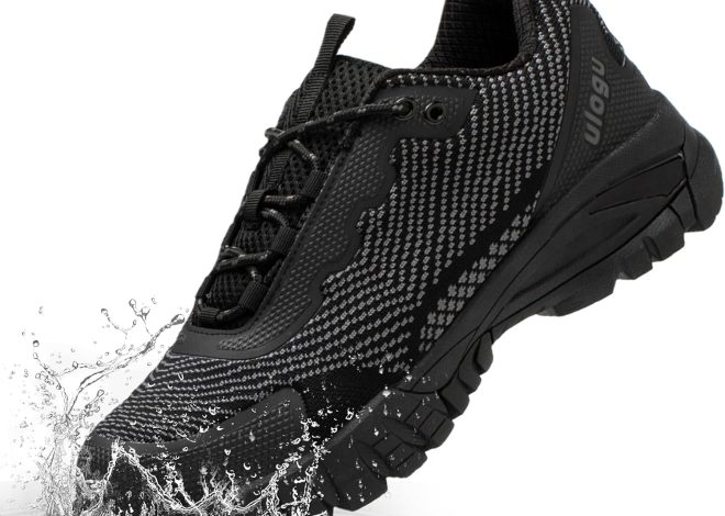 ulogu Waterproof Hiking Shoes for Men Women Comfy…