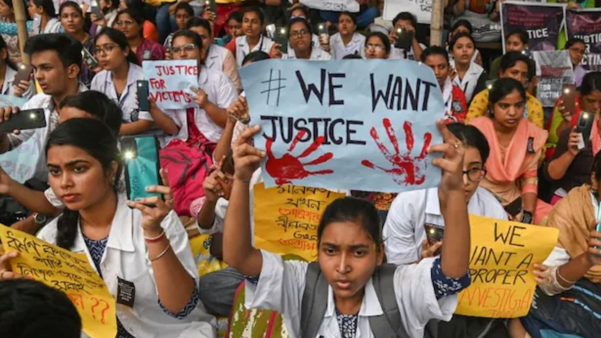 Nationwide Protests in India Following Rape and Murder of Doctor