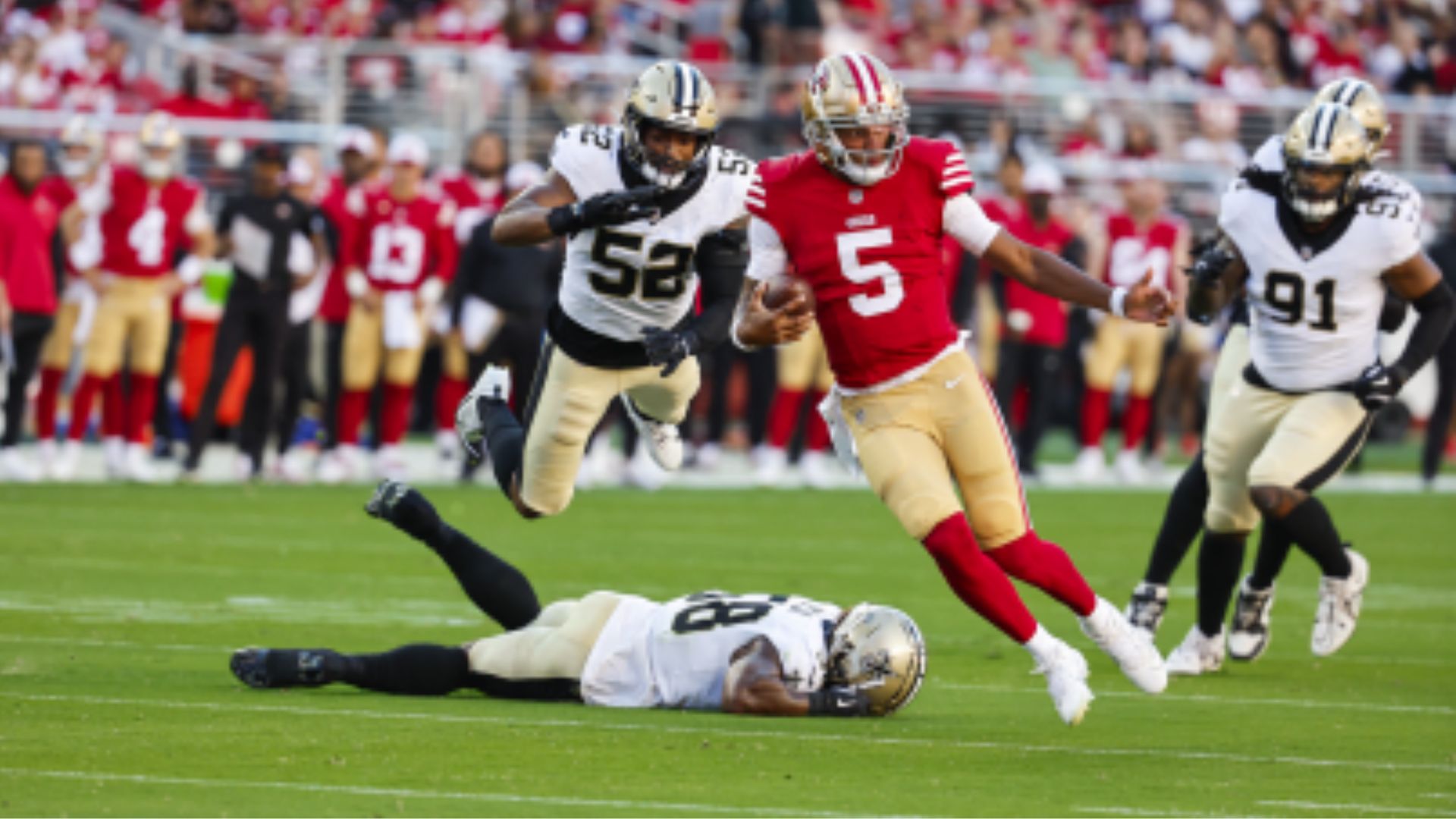 49ers Defeat the New Orleans Saints 16-10 in Preseason Week 2