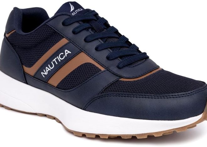 Nautica Men’s Casual Lace-Up Fashion Sneakers…