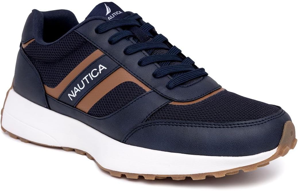 Nautica Men’s Casual Lace-Up Fashion Sneakers…