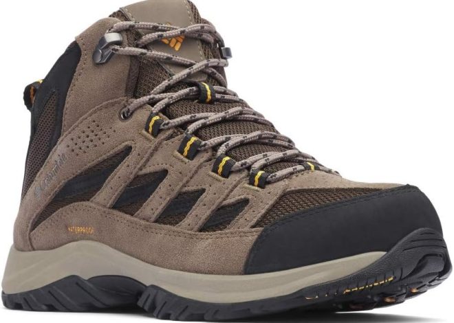 Columbia Men’s Crestwood Mid Waterproof Hiking…