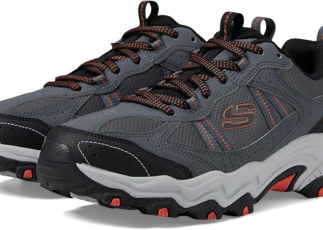 Skechers Men’s Stamina at Upper Stitch Sneaker