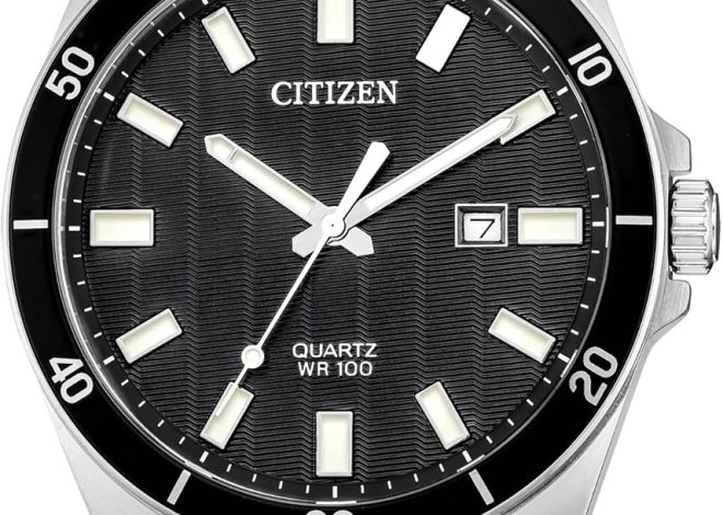 Citizen Quartz Mens Watch, Stainless Steel, Classi…