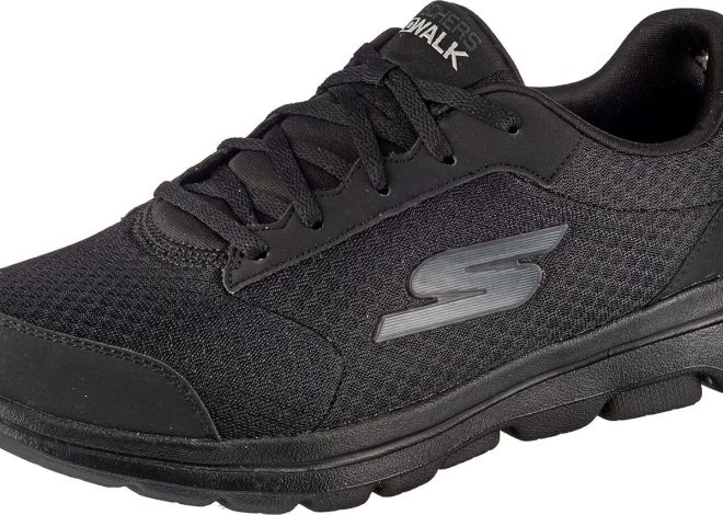 Skechers Men’s Gowalk 5 Qualify-Athletic Mesh Lace…