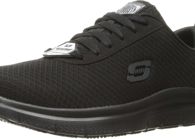 Skechers mens Flex Advantage Bendon Work Shoe